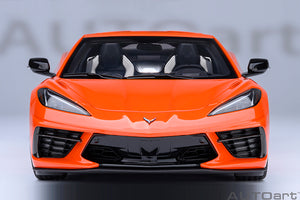 CHEVROLET CORVETTE C8 Z51 STINGRAY SPIDER 2020 SEBRING ORANGE 1:18