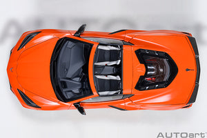CHEVROLET CORVETTE C8 Z51 STINGRAY SPIDER 2020 SEBRING ORANGE 1:18