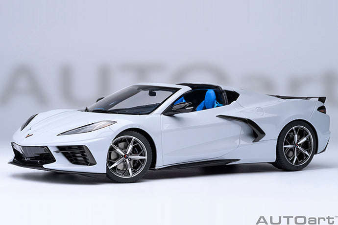CHEVROLET CORVETTE C8 Z51 STINGRAY SPIDER 2020 CERAMIC MATRIX GREY MET 1:18