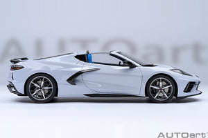 CHEVROLET CORVETTE C8 Z51 STINGRAY SPIDER 2020 CERAMIC MATRIX GREY MET 1:18