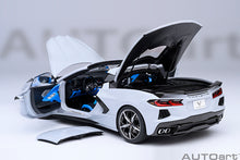 Indlæs billede til gallerivisning CHEVROLET CORVETTE C8 Z51 STINGRAY SPIDER 2020 CERAMIC MATRIX GREY MET 1:18
