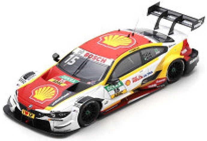BMW 4-SERIES M4 BMW TEAM RMG N 15 DTM HOCKENHEIM 2018 A.FARFUS WHITE RED YELLOW 1:43