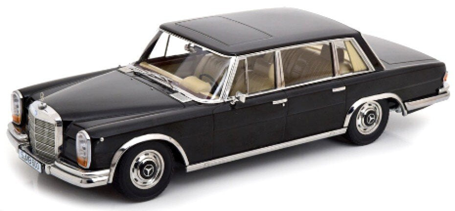 MERCEDES BENZ S-CLASS 600 PULLMAN (W100) 1963 BLACK 1:18