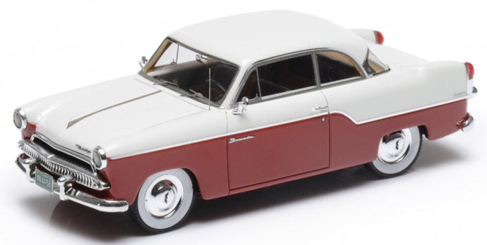 Willys AERO BERMUDA 2 DOORS HARD TOP 1955 rød/hvid 1:43