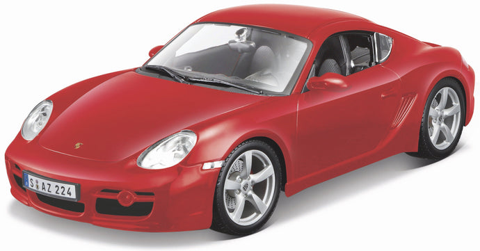PORSCHE CAYMAN S rød 1:18