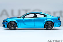 Indlæs billede til gallerivisning DODGE CHARGER HELLCAT REDEYE JAILBREAK COUPE 2023 B5 BLUE 1:18