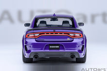 Indlæs billede til gallerivisning DODGE CHARGER SCAT PACK WIDEBODY COUPE 2023 PURPLE 1:18