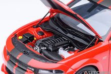 Indlæs billede til gallerivisning DODGE CHARGER SCAT PACK WIDEBODY COUPE 2023 TOR RED 1:18
