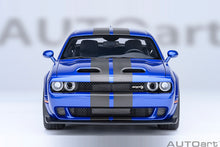 Indlæs billede til gallerivisning DODGE CHALLENGER SRT JAILBREAK COUPE 2022 BLUE 1:18
