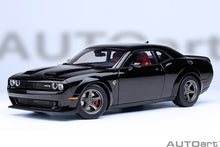 Indlæs billede til gallerivisning DODGE CHALLENGER SRT SUPER STOCK COUPE 2023 BLACK 1:18