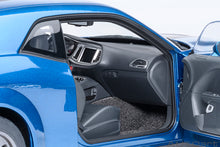 Indlæs billede til gallerivisning DODGE CHALLENGER SRT SUPER STOCK COUPE 2023 BLUE 1:18