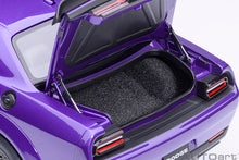 Indlæs billede til gallerivisning DODGE CHALLENGER SRT SUPER STOCK COUPE 2023 PURPLE 1:18