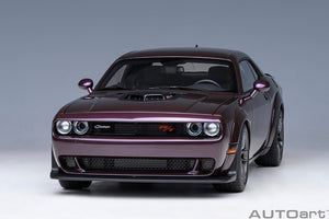 1/18 2022 Dodge Challenger R/T Scat Pack Shaker Widebody, hellraisin 1:18