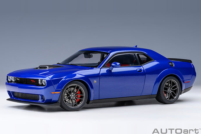 DODGE CHALLENGER R/T SCAT PACK WIDEBODY 2022 INDINGO BLUE 1:18