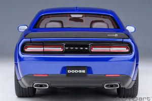 1/18 2022 Dodge Challenger R/T Scat Pack Shaker Widebody, indigo blue 1:18