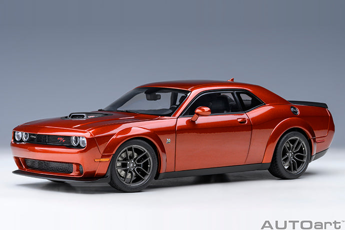 DODGE CHALLENGER R/T SCAT PACK WIDEBODY 2022 SINAMON STICK COPPER 1:18