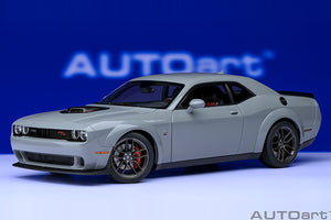 DODGE CHALLENGER R/T SCAT PACK WIDEBODY 2022 SMOK SHOW GREY 1:18