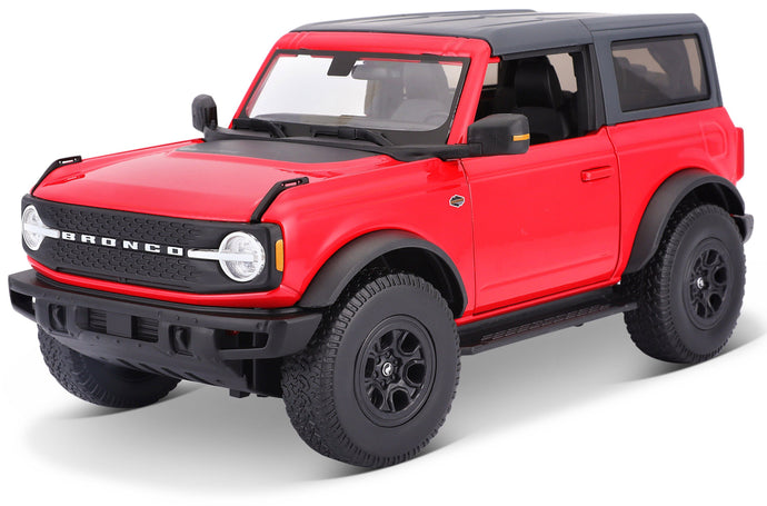 Ford BRONCO WILDTRAK 2021 rød/sort 1:18