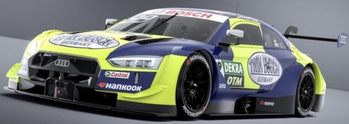 Audi RS 5 #99 MIKE ROCKENFELLER DTM 2020 gul/blå 1:43