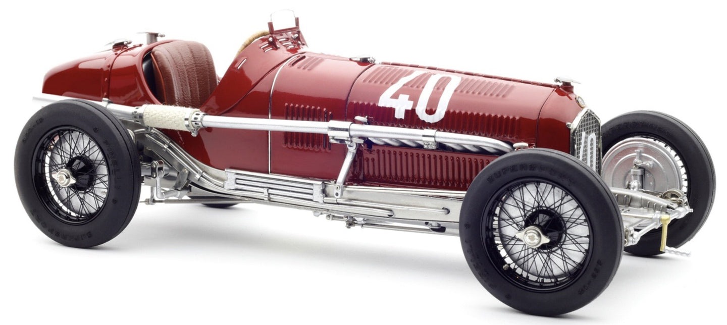 ALFA ROMEO F1 P3 N 40 WINNER COMMINGES GP 1933 FAGIOLI RED 1:18