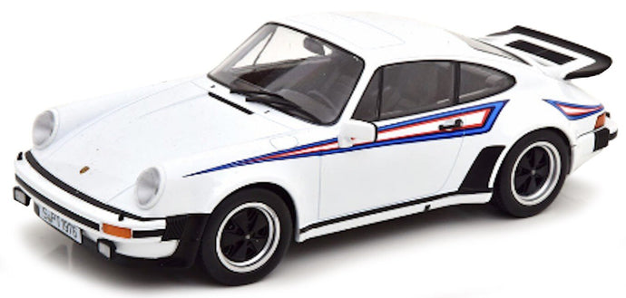 Porsche 911 (930) 3.0 TURBO 1976 (MARTINI) hvid/blå/rød 1:18