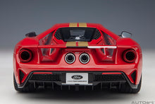 Indlæs billede til gallerivisning FORD USA GT HERITAGE EDITION N 16 ALAN MANN 2022 RED GOLD 1:18