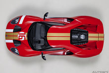 Indlæs billede til gallerivisning FORD USA GT HERITAGE EDITION N 16 ALAN MANN 2022 RED GOLD 1:18