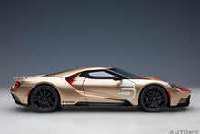 Indlæs billede til gallerivisning 1/18 2022 Ford GT Holman Moody Heritage Edition, gold/red 1:18