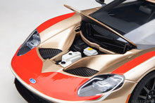 Indlæs billede til gallerivisning 1/18 2022 Ford GT Holman Moody Heritage Edition, gold/red 1:18
