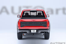 Indlæs billede til gallerivisning FORD USA F-150 RAPTOR PICK-UP DOUBLE CABINE 2019 RUBY RED 1:18