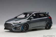 Indlæs billede til gallerivisning 2016 Ford Focus RS, stealth grey 1:18