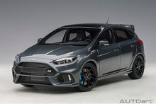 Indlæs billede til gallerivisning 2016 Ford Focus RS, stealth grey 1:18