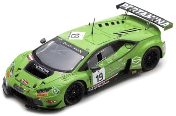 Lamborghini HURACAN GT3 #19 PICCINI/STOLZ/BERETTA 24H SPA 2016 grøn/sort 1:43