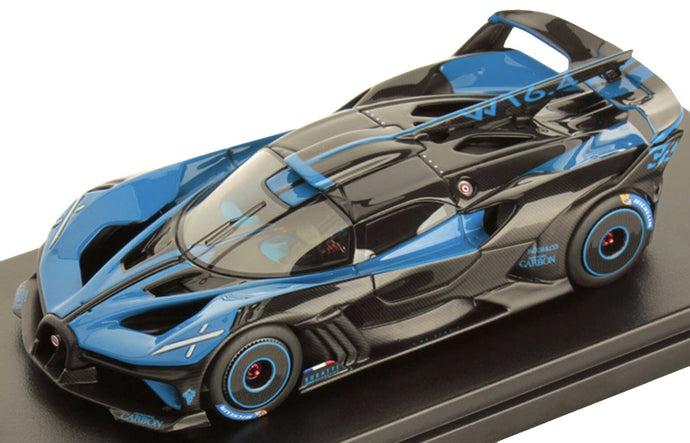 Bugatti BOLIDE blå/sort 1:43