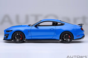 FORD USA MUSTANG SHELBY GT500 COUPE 2023 GRIBBER BLUE 1:18