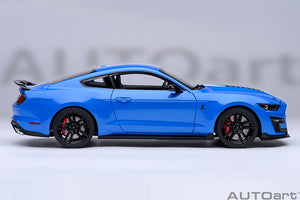 FORD USA MUSTANG SHELBY GT500 COUPE 2023 GRIBBER BLUE 1:18