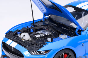 FORD USA MUSTANG SHELBY GT500 COUPE 2023 GRIBBER BLUE 1:18