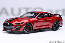 Indlæs billede til gallerivisning FORD USA MUSTANG SHELBY GT500 COUPE 2023 RAPID RED 1:18