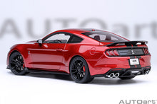 Indlæs billede til gallerivisning FORD USA MUSTANG SHELBY GT500 COUPE 2023 RAPID RED 1:18