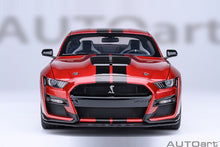Indlæs billede til gallerivisning FORD USA MUSTANG SHELBY GT500 COUPE 2023 RAPID RED 1:18