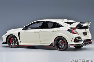 HONDA CIVIC TYPE R (FK8) 2021 WHITE 1:18