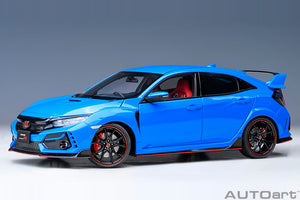 HONDA CIVIC TYPE R (FK8) 2021 BLUE 1:18