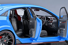 Indlæs billede til gallerivisning HONDA CIVIC TYPE R (FK8) 2021 BLUE 1:18