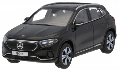 Mercedes Benz EQA H243 2021 sort 1:43 fra MERCEDES BENZ DEALERMODEL