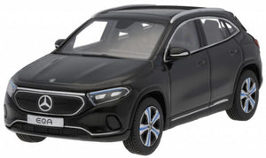 Mercedes Benz EQA H243 2021 sort 1:43 fra MERCEDES BENZ DEALERMODEL