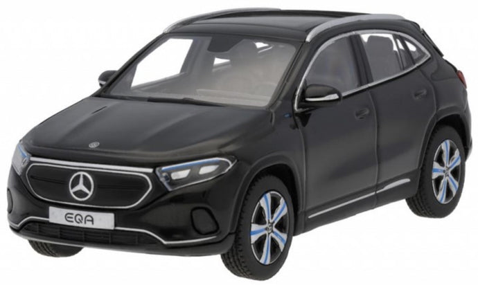 Mercedes Benz EQA H243 2021 sort 1:43 fra MERCEDES BENZ DEALERMODEL