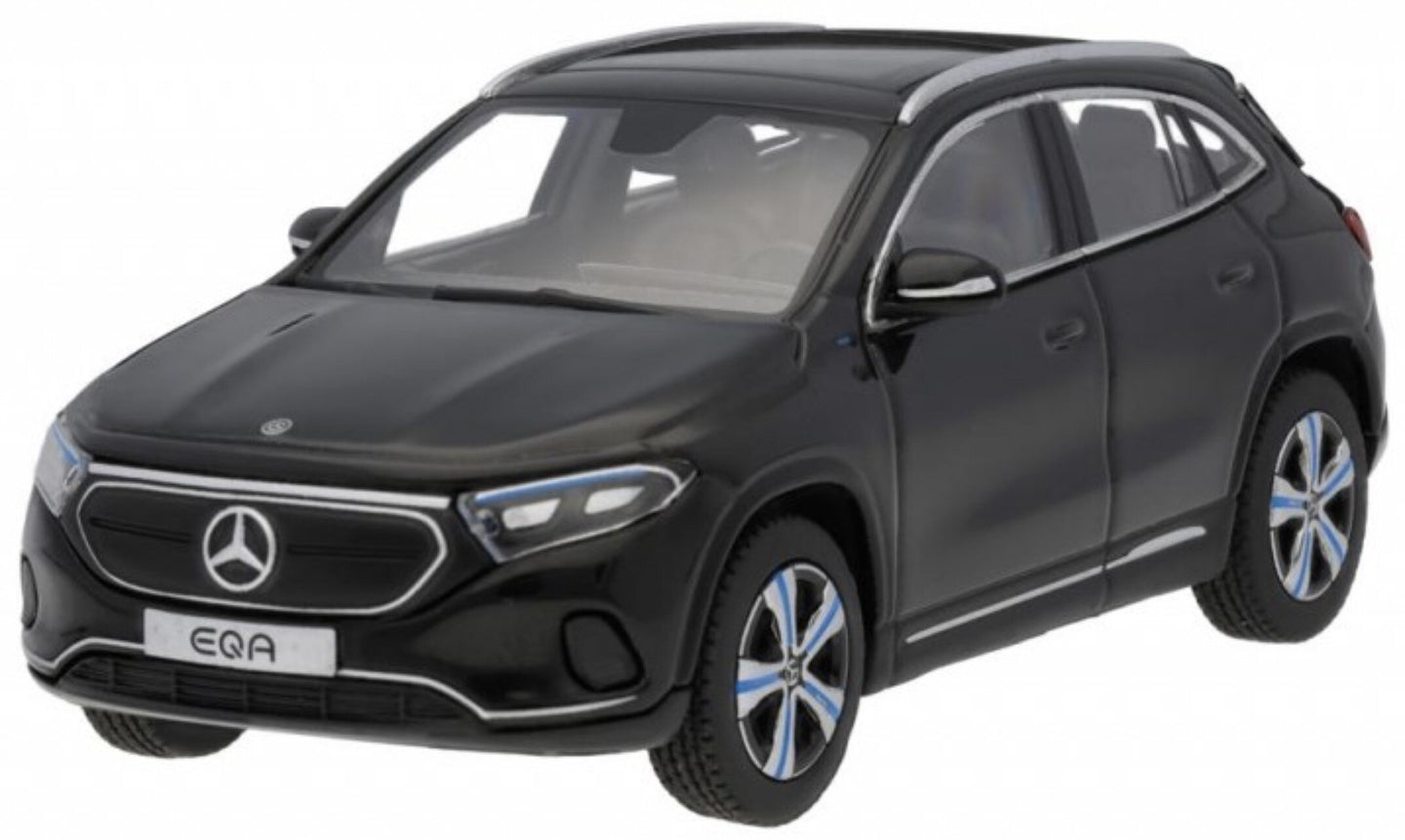 Mercedes Benz EQA H243 2021 sort 1:43 fra MERCEDES BENZ DEALERMODEL