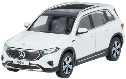 Mercedes Benz EQB X243 2021 hvid 1:43 fra MERCEDES BENZ DEALERMODEL