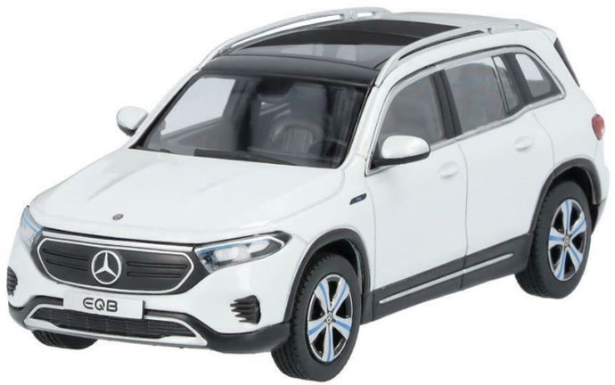 Mercedes Benz EQB X243 2021 hvid 1:43 fra MERCEDES BENZ DEALERMODEL
