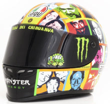 Indlæs billede til gallerivisning AGV CASCO HELMET VALENTINO ROSSI N 46 MOTOGP LAGUNA SECA 2010 VARIOUS 1:10 fra MINICHAMPS